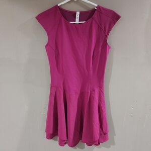 Lululemon Everlux Mesh-Back Tennis Dress Magenta Purple Sz 6